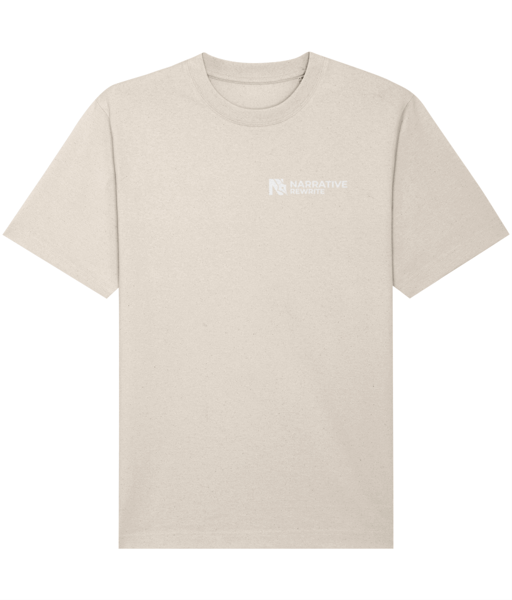 HARMONY UNISEX T-SHIRT IN NATURAL RAW