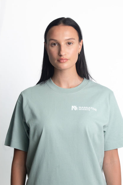 HARMONY UNISEX T-SHIRT IN ALOE