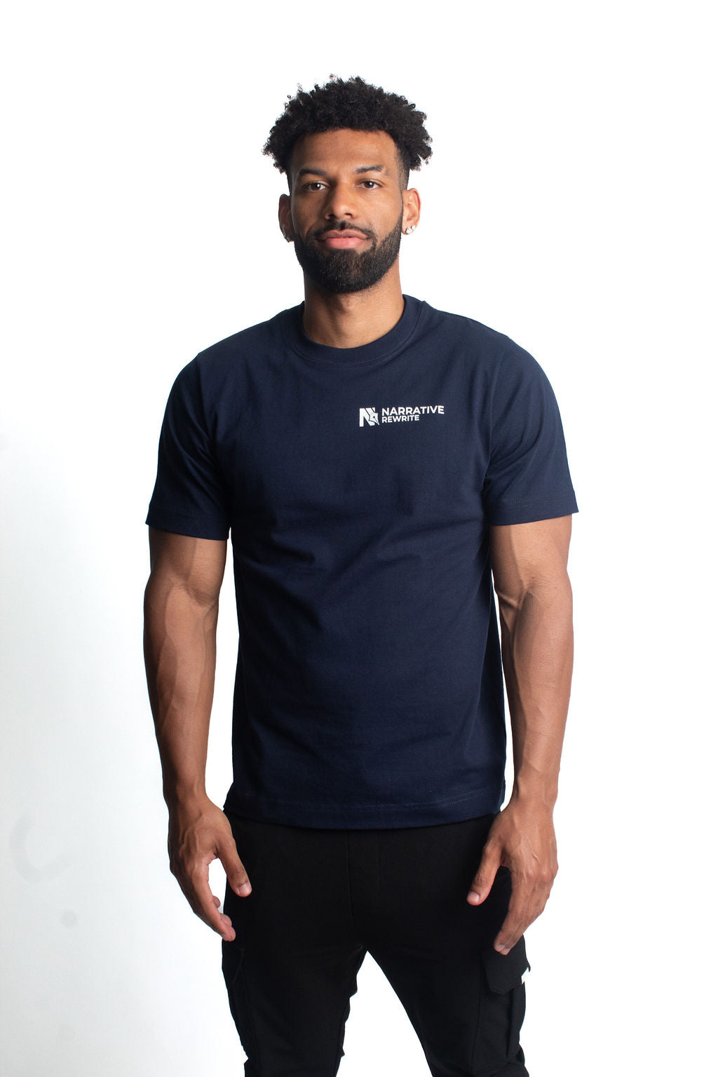 HARMONY UNISEX T-SHIRT IN FRENCH NAVY