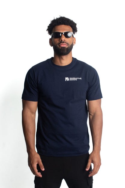 HARMONY UNISEX T-SHIRT IN FRENCH NAVY