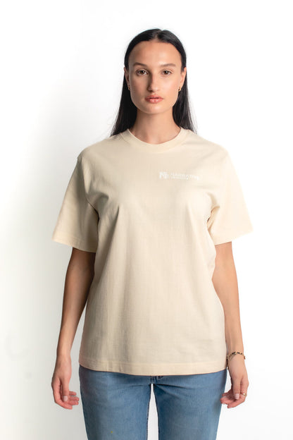 HARMONY UNISEX T-SHIRT IN NATURAL RAW