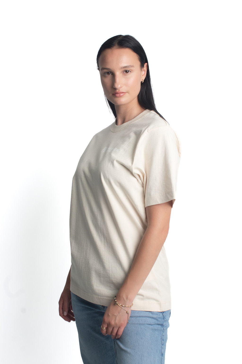 HARMONY UNISEX T-SHIRT IN NATURAL RAW