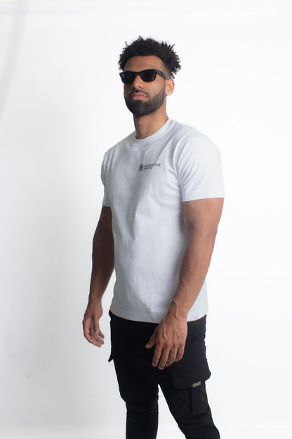 HARMONY UNISEX T-SHIRT IN WHITE