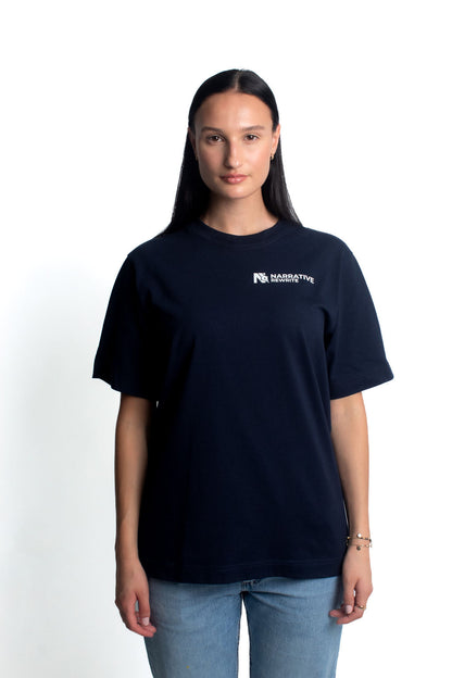 HARMONY UNISEX T-SHIRT IN FRENCH NAVY