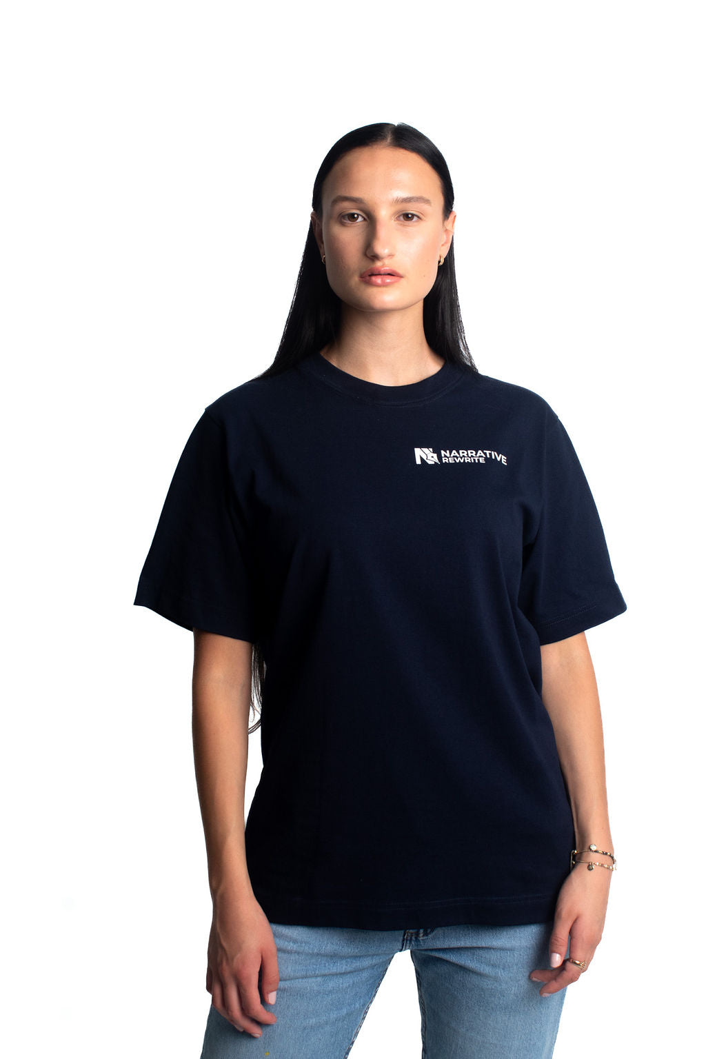 HARMONY UNISEX T-SHIRT IN FRENCH NAVY