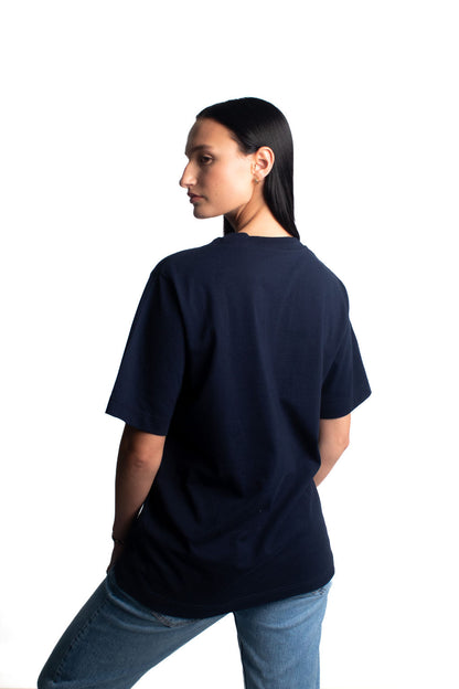 HARMONY UNISEX T-SHIRT IN FRENCH NAVY