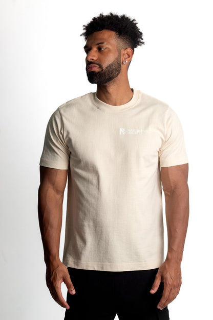 HARMONY UNISEX T-SHIRT IN NATURAL RAW