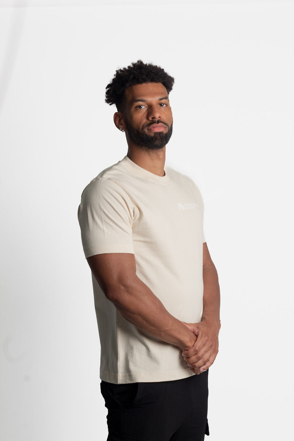 HARMONY UNISEX T-SHIRT IN NATURAL RAW