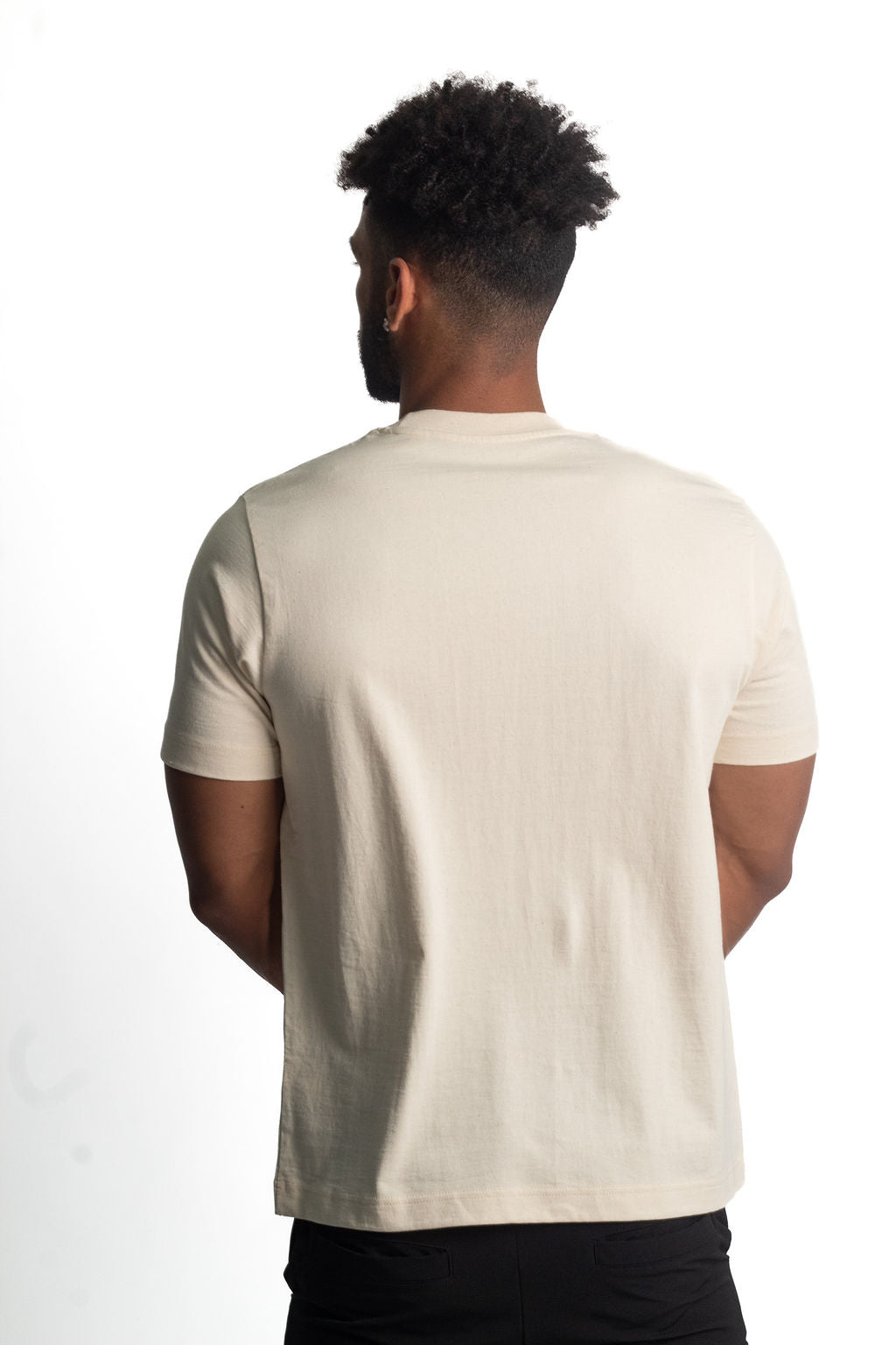 HARMONY UNISEX T-SHIRT IN NATURAL RAW