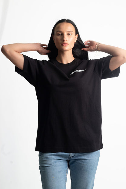 HARMONY UNISEX T-SHIRT IN BLACK