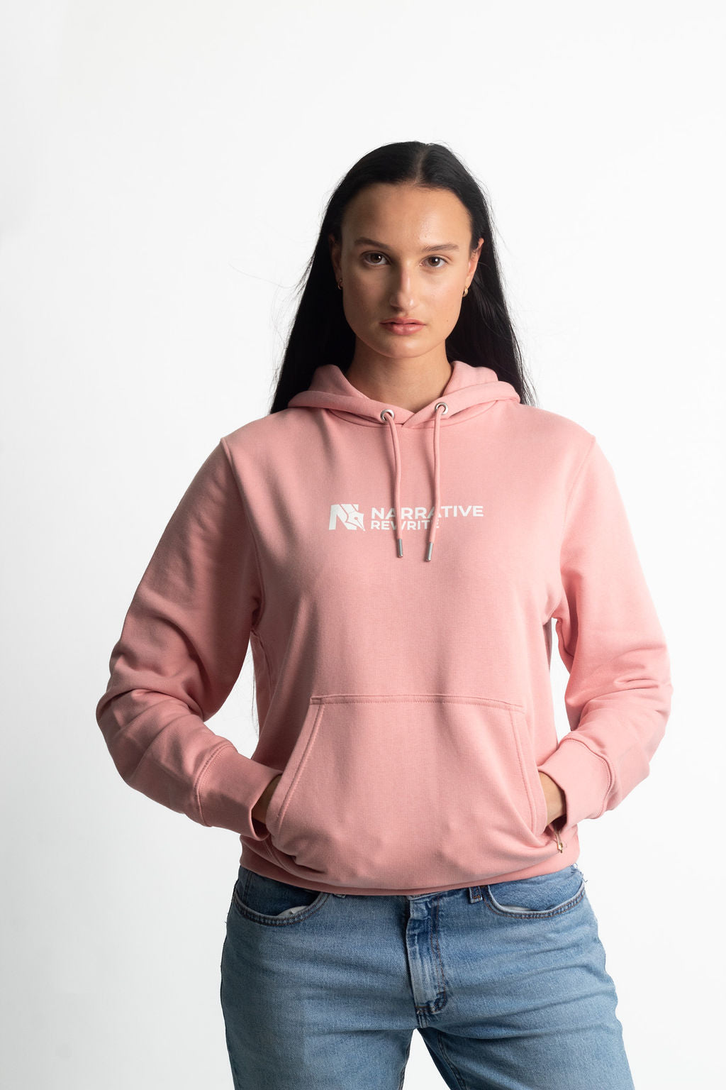 INSPIRE UNISEX HOODIE IN CANYON PINK