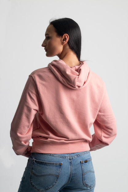 INSPIRE UNISEX HOODIE IN CANYON PINK