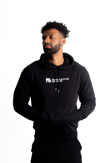 INSPIRE UNISEX HOODIE IN BLACK