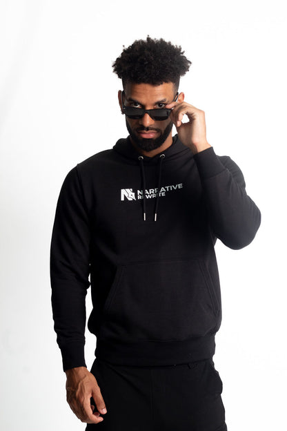 INSPIRE UNISEX HOODIE IN BLACK