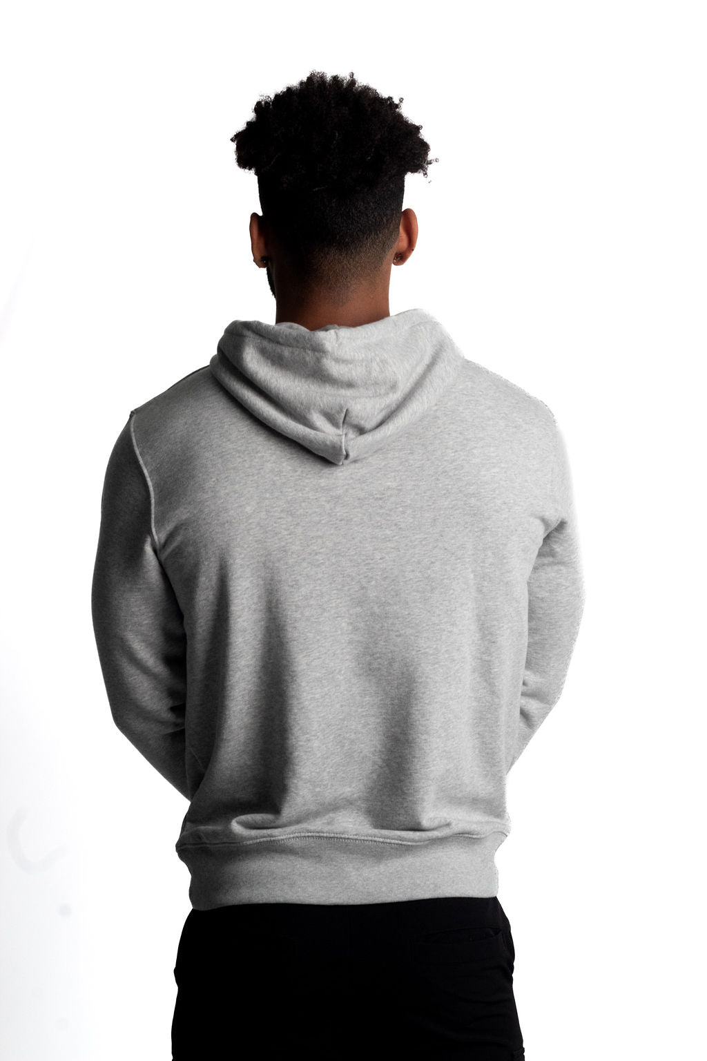 INSPIRE UNISEX HOODIE IN HEATHER GREY