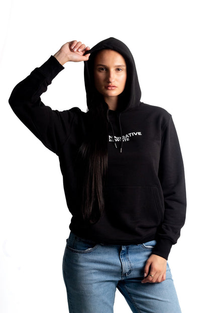 INSPIRE UNISEX HOODIE IN BLACK