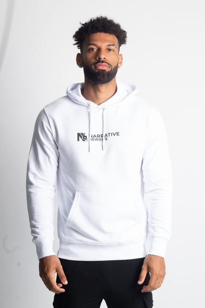 INSPIRE UNISEX HOODIE IN WHITE