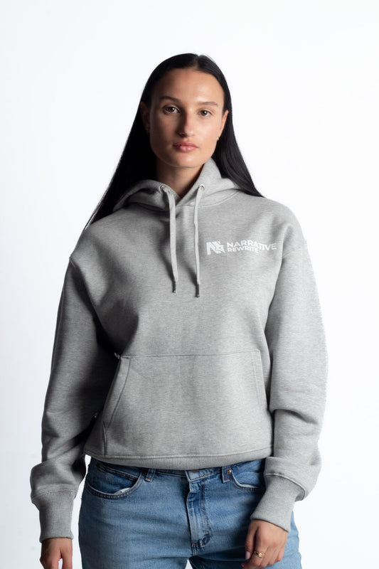 GENESIS UNISEX HOODIE IN HEATHER GREY