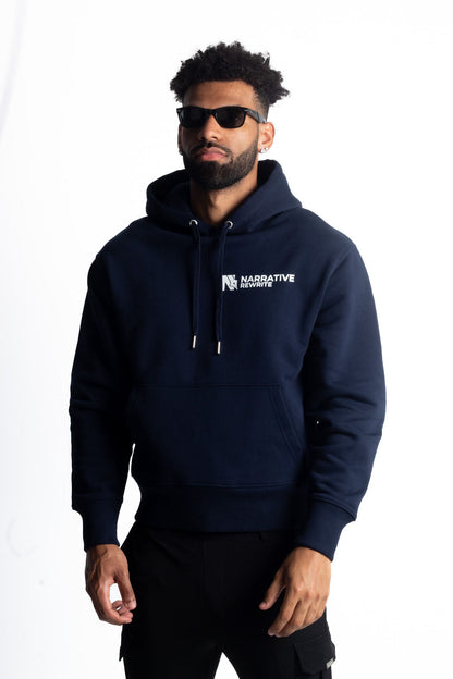 GENESIS UNISEX HOODIE IN FRENCH NAVY