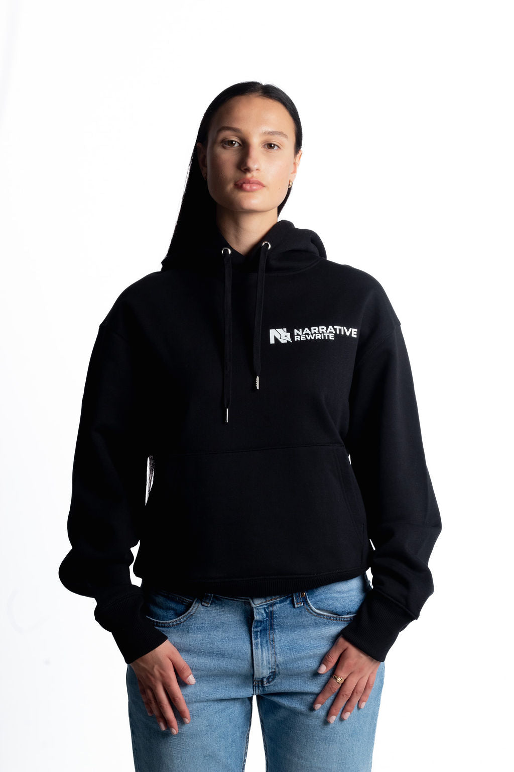 GENESIS UNISEX HOODIE IN BLACK