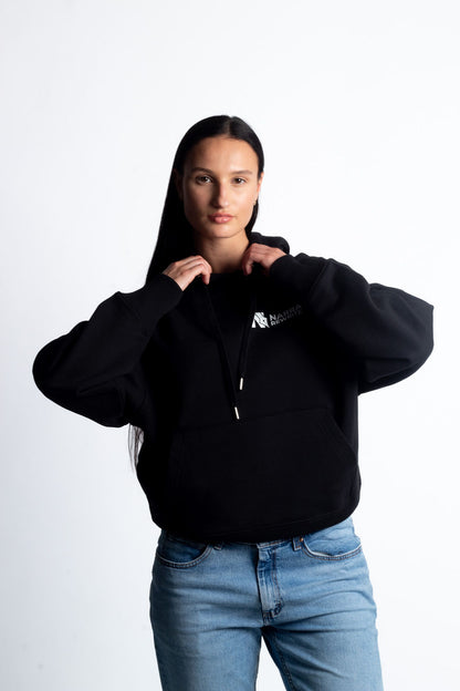 GENESIS UNISEX HOODIE IN BLACK