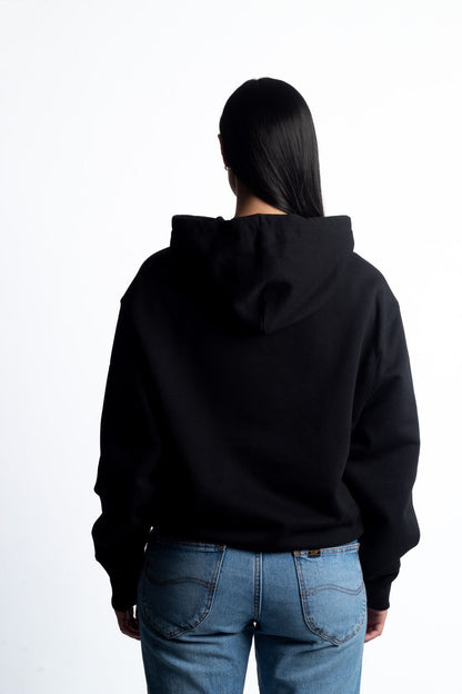 GENESIS UNISEX HOODIE IN BLACK