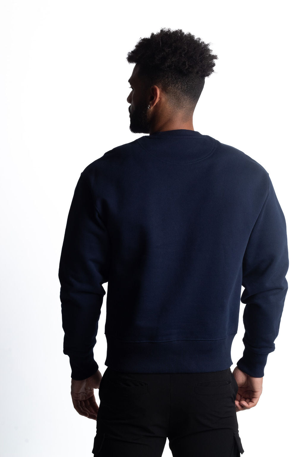 INCEPTION ESSENTIAL UNISEX SWEATSHIRT IN FRENCH NAVY